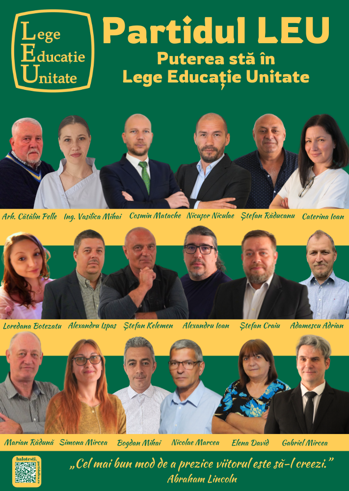 Candidatii Partidului LEU la CL Balotesti